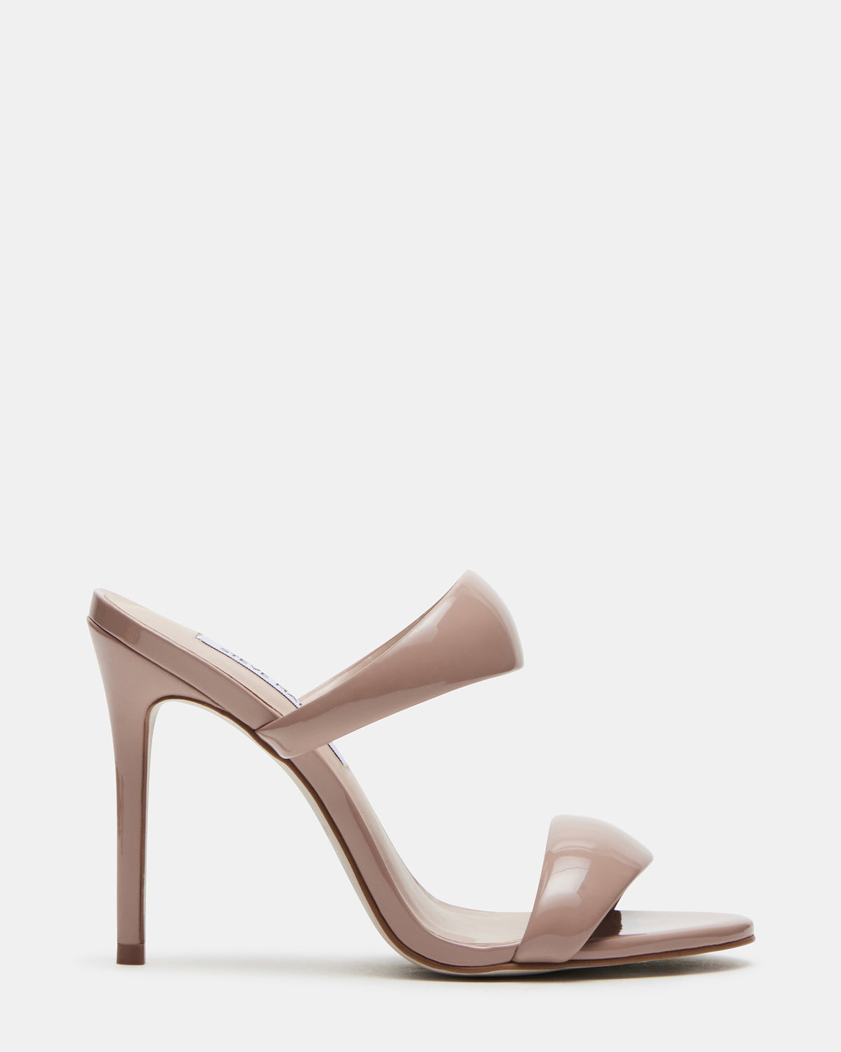 SATURN Blush Patent Stiletto Mule Women's Heel | Steve Madden