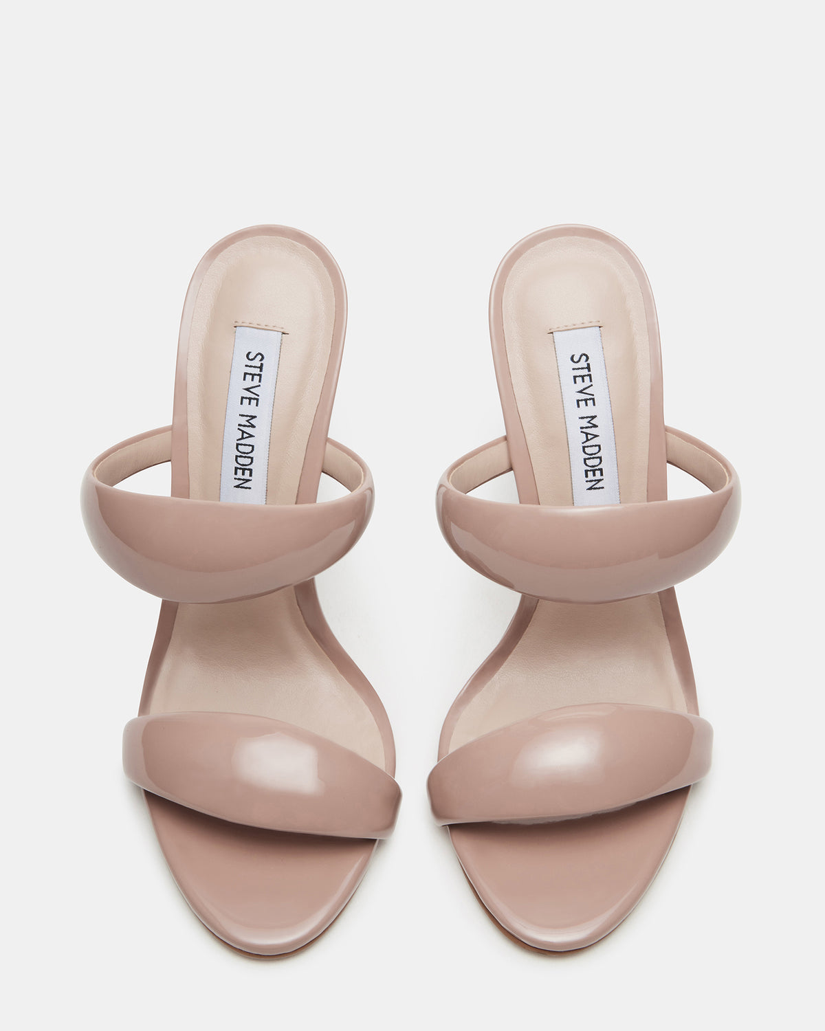 SATURN Blush Patent Stiletto Mule Women's Heel | Steve Madden
