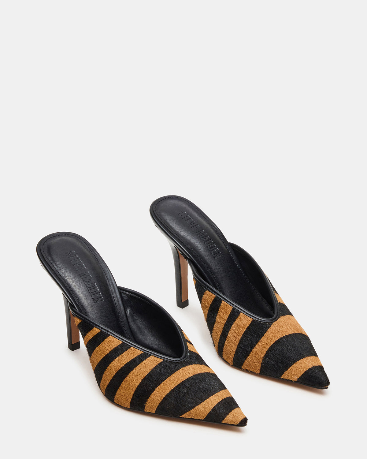 LITA Tiger Pointed-Toe Mule Pump Women's Heel | Steve Madden