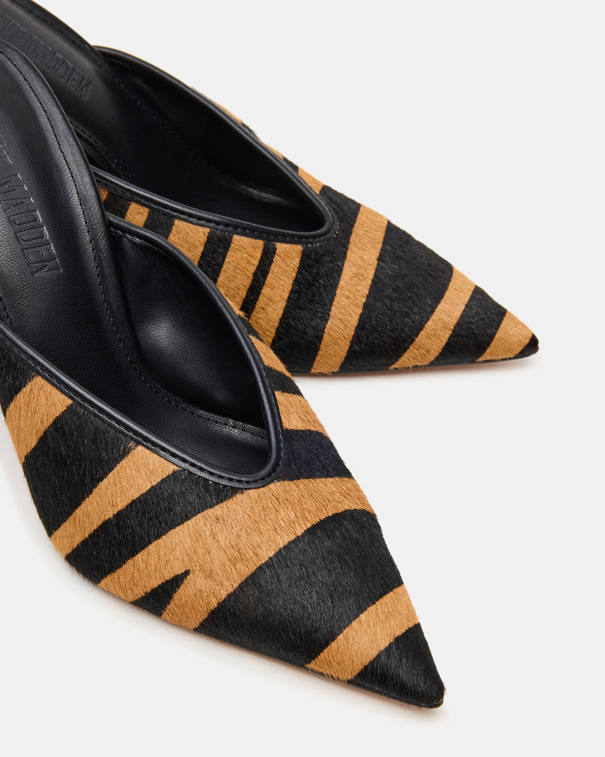 LITA Tiger Pointed-Toe Mule Pump Women's Heel | Steve Madden