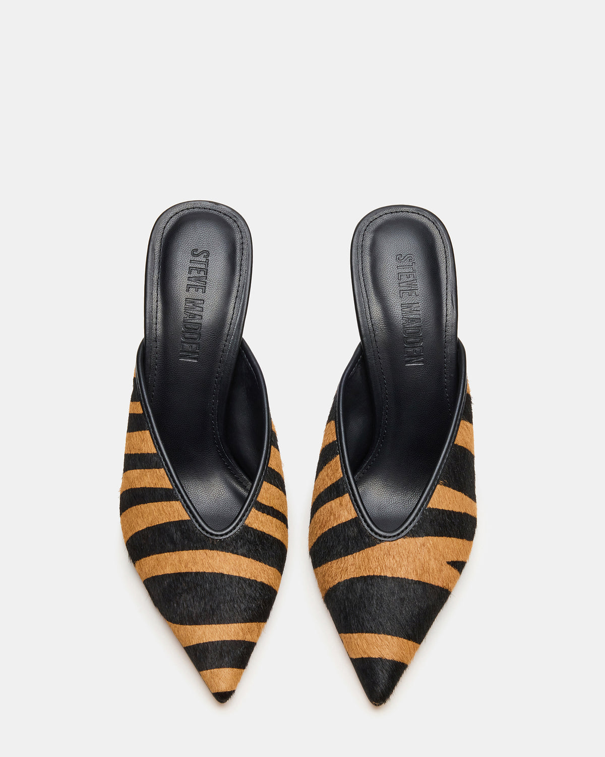LITA Tiger Pointed-Toe Mule Pump Women's Heel | Steve Madden