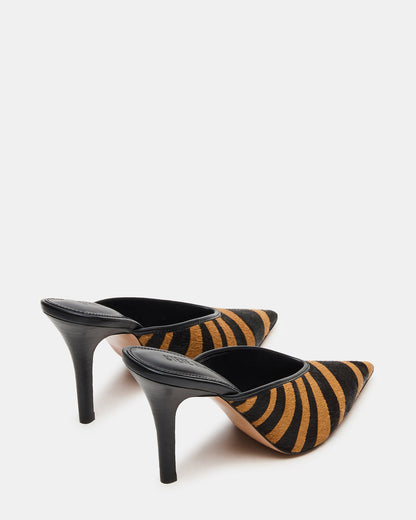 LITA Tiger Pointed-Toe Mule Pump Women's Heel | Steve Madden