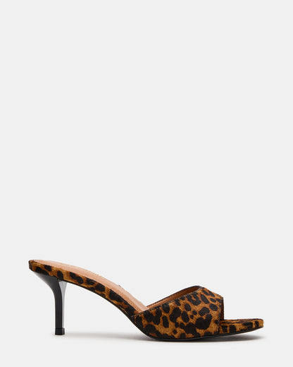 KENDRIX Leopard Women's Mule Heel | Steve Madden