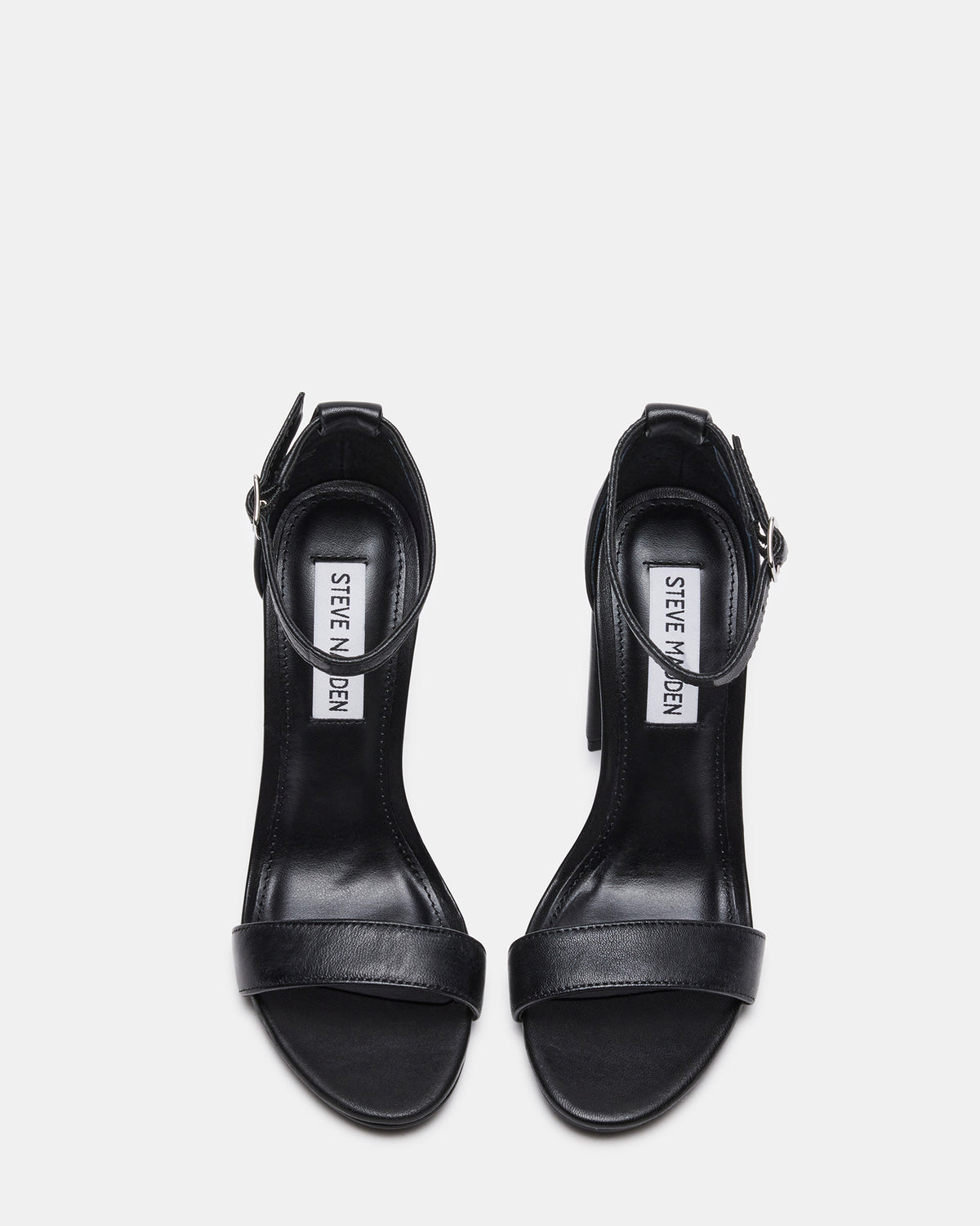 CARRSON Black Leather Women's Heel | Steve Madden