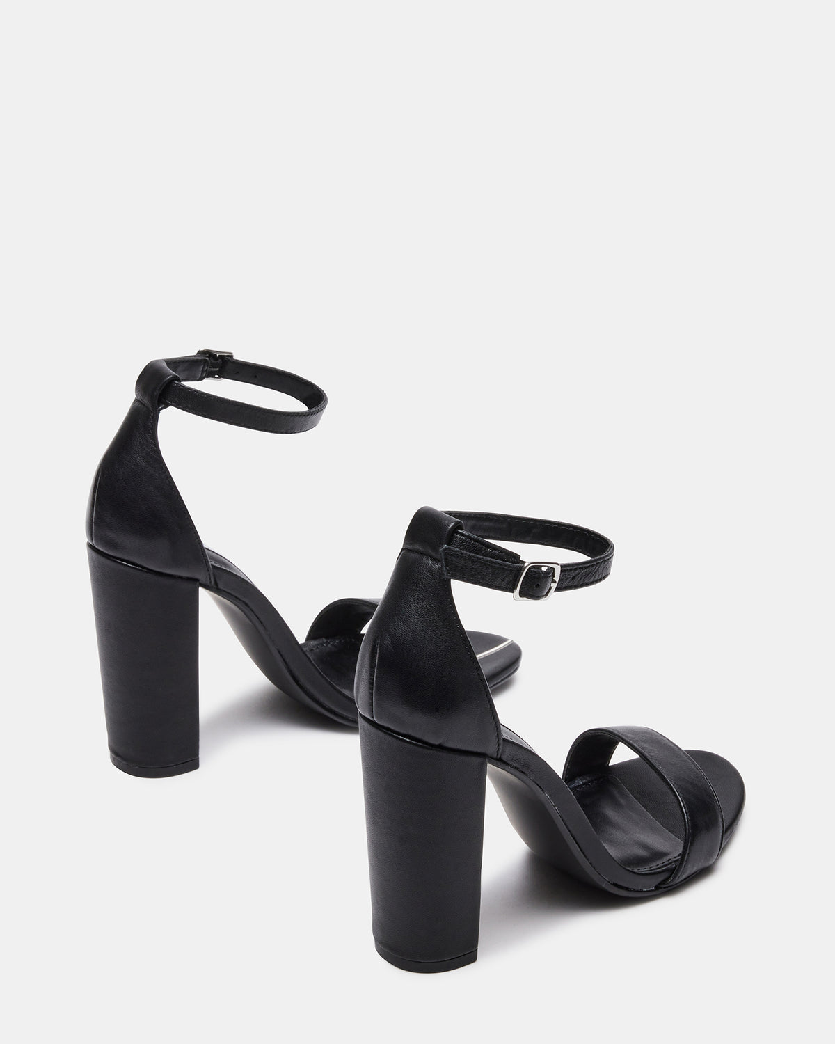 CARRSON Black Leather Women's Heel | Steve Madden
