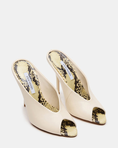 AGAZE Bone Multi Peep-Toe Stiletto Women's Heel | Steve Madden