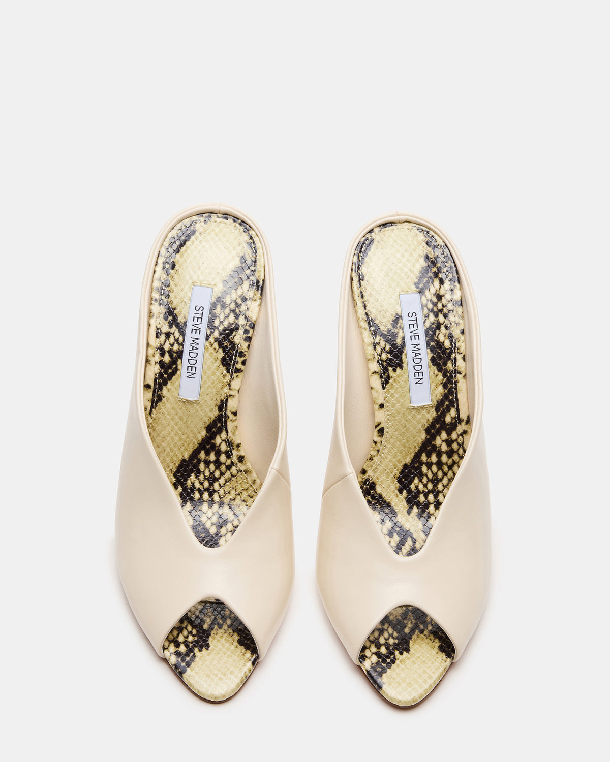 AGAZE Bone Multi Peep-Toe Stiletto Women's Heel | Steve Madden