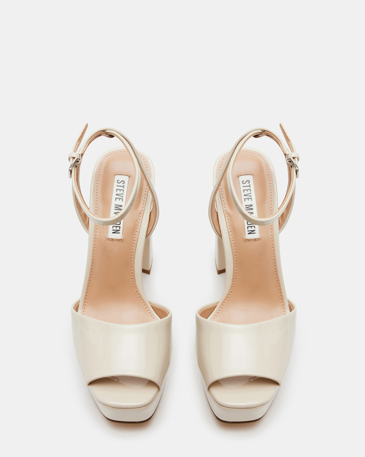 LOURDES Bone Patent Platform Heel | Women's Heels | Steve Madden