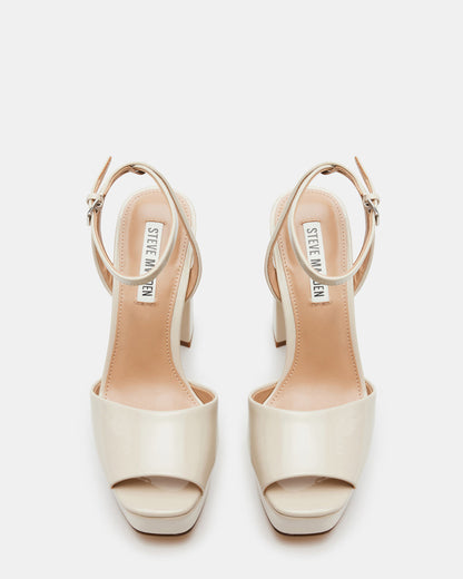 LOURDES Bone Patent Platform Heel | Women's Heels | Steve Madden