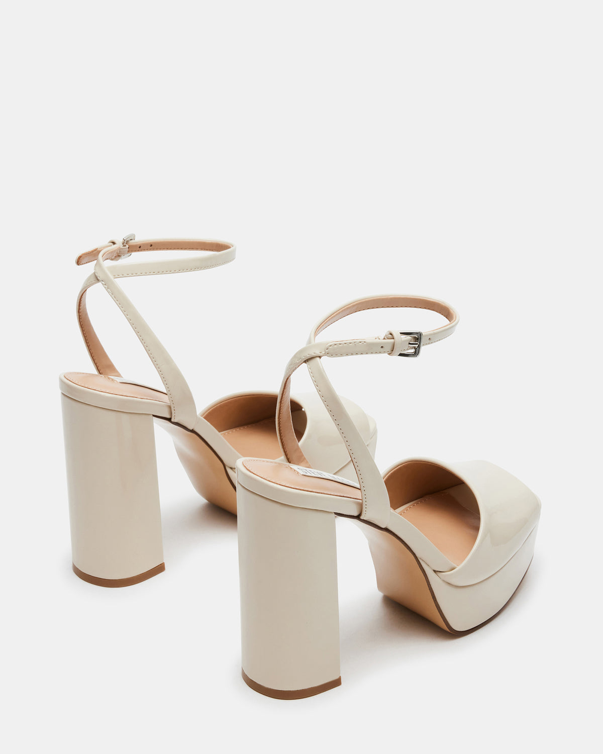 LOURDES Bone Patent Platform Heel | Women's Heels | Steve Madden