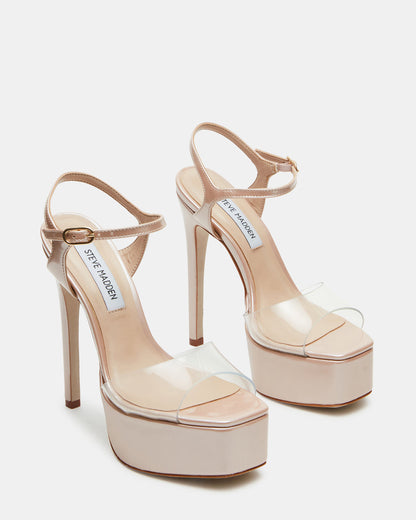 COLOGNE Clear Platform Stiletto Women's Heel | Steve Madden