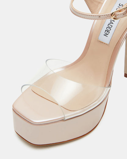 COLOGNE Clear Platform Stiletto Women's Heel | Steve Madden