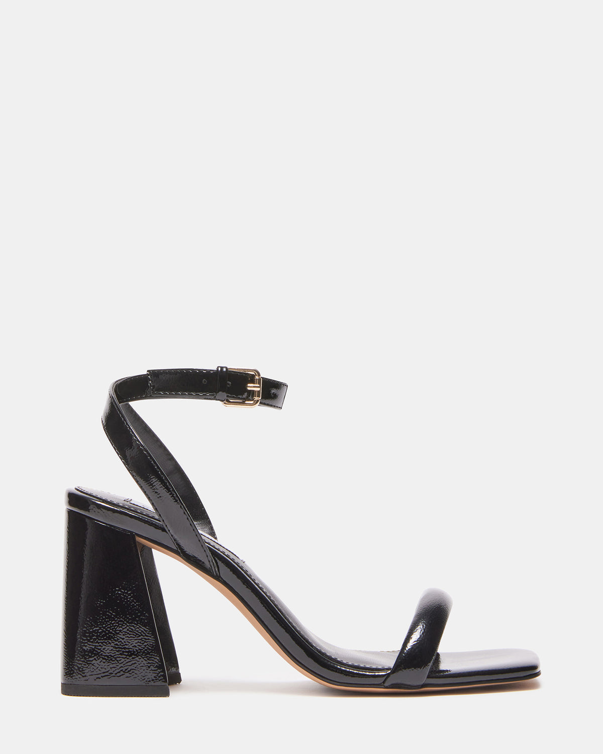 GRETIN Black Square Toe Heels | Women's Heels | Steve Madden