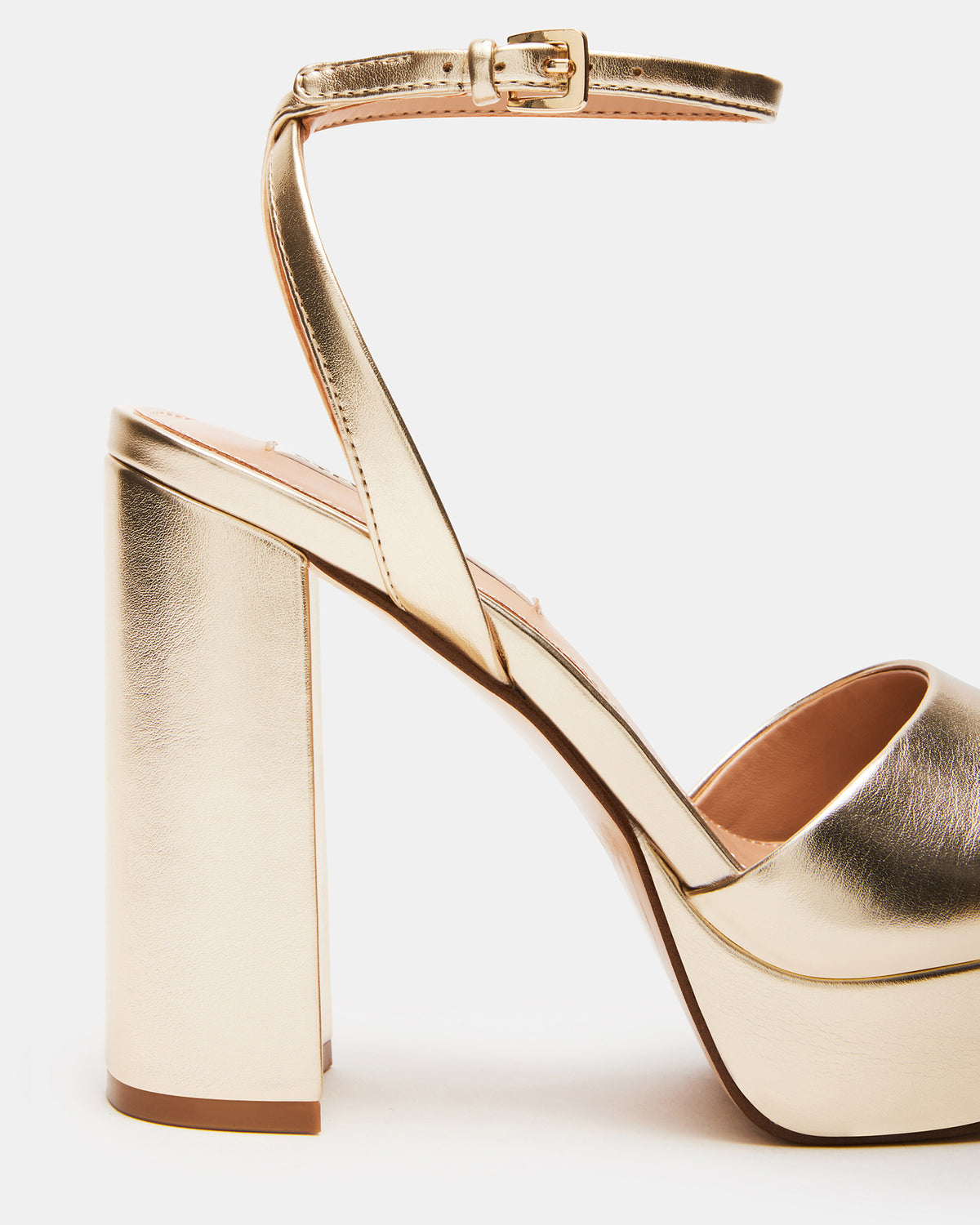 LOURDES Champagne Platform Heel | Women's Heels | Steve Madden