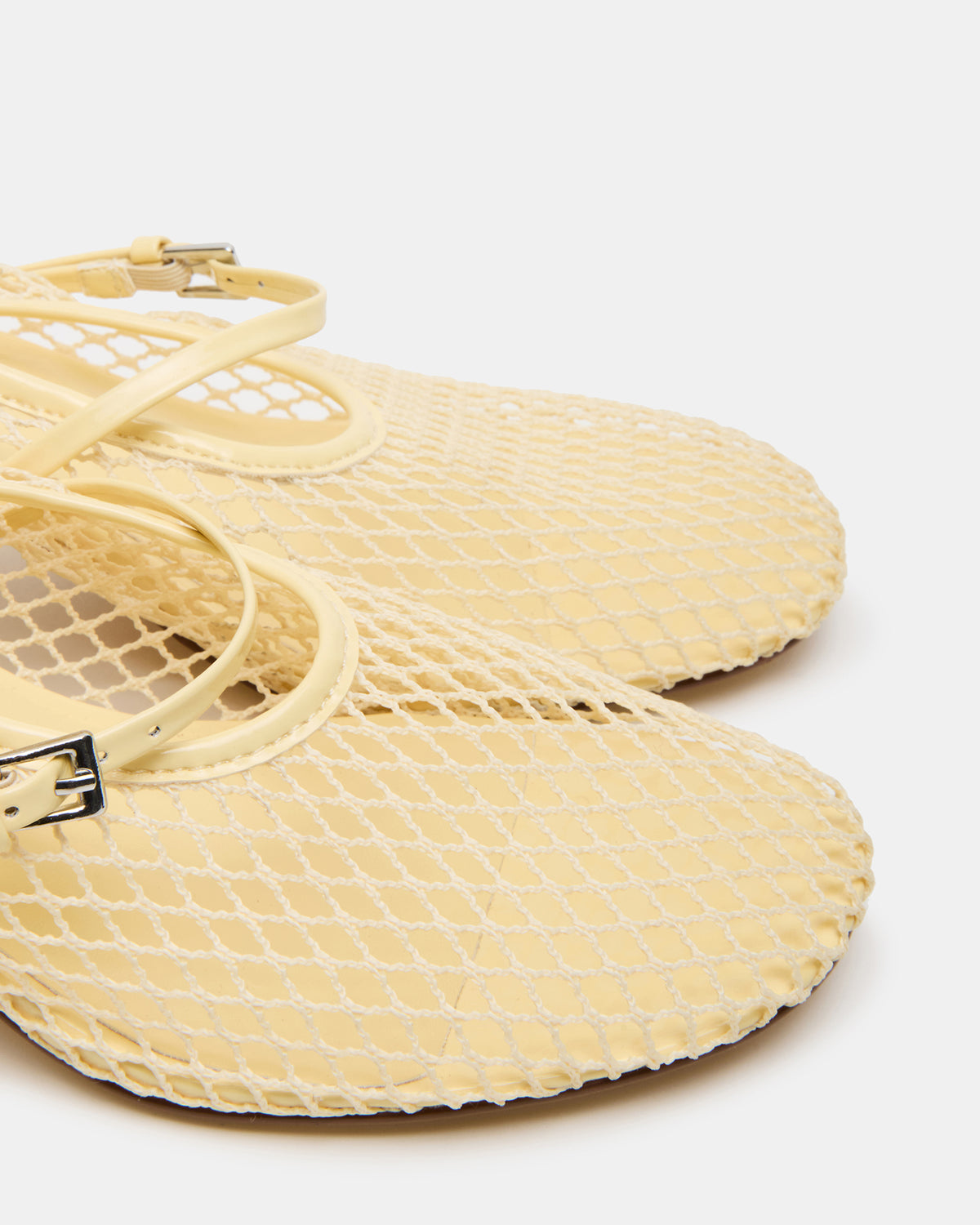 RAYNOR Butter Women's Mary Jane Mesh Block Heel | Steve Madden