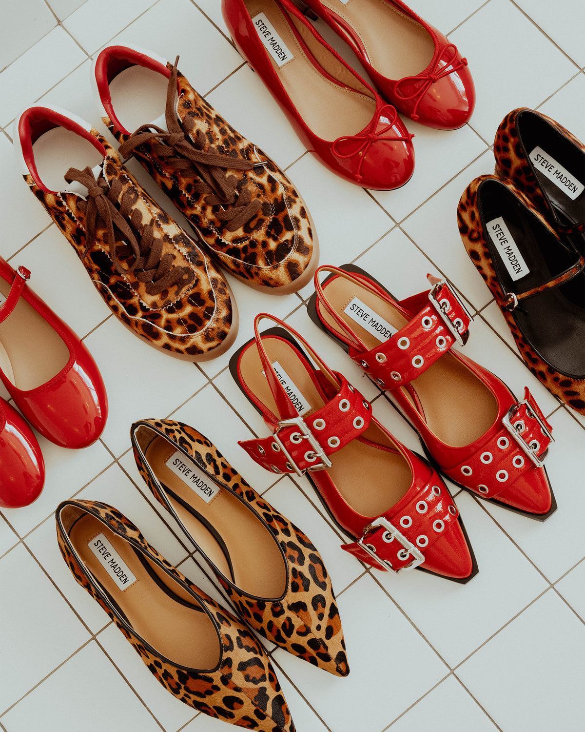 CHERISH Red Patent Women's Slip-On Heel | Steve Madden