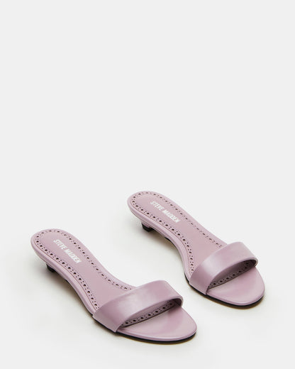 BERRY Pink Women's Mule Kitten Heel | Steve Madden