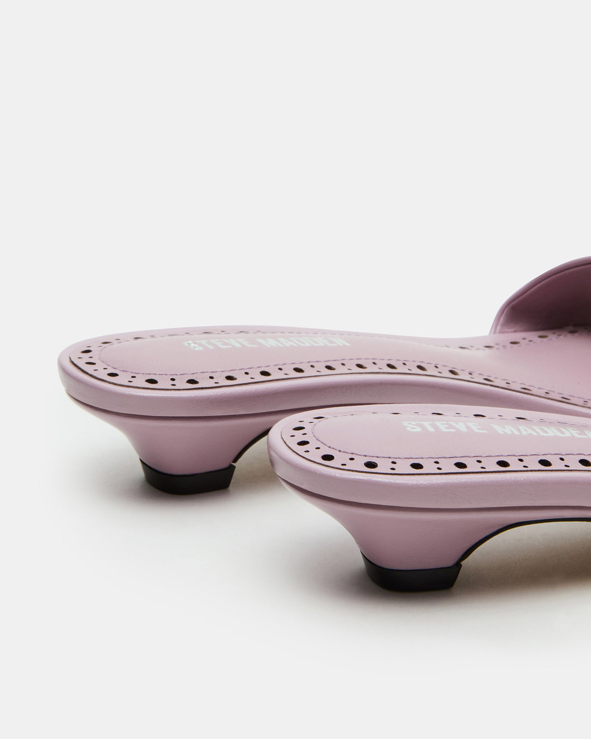 BERRY Pink Women's Mule Kitten Heel | Steve Madden