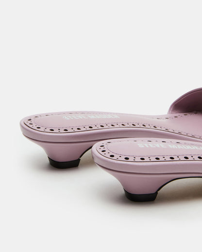 BERRY Pink Women's Mule Kitten Heel | Steve Madden