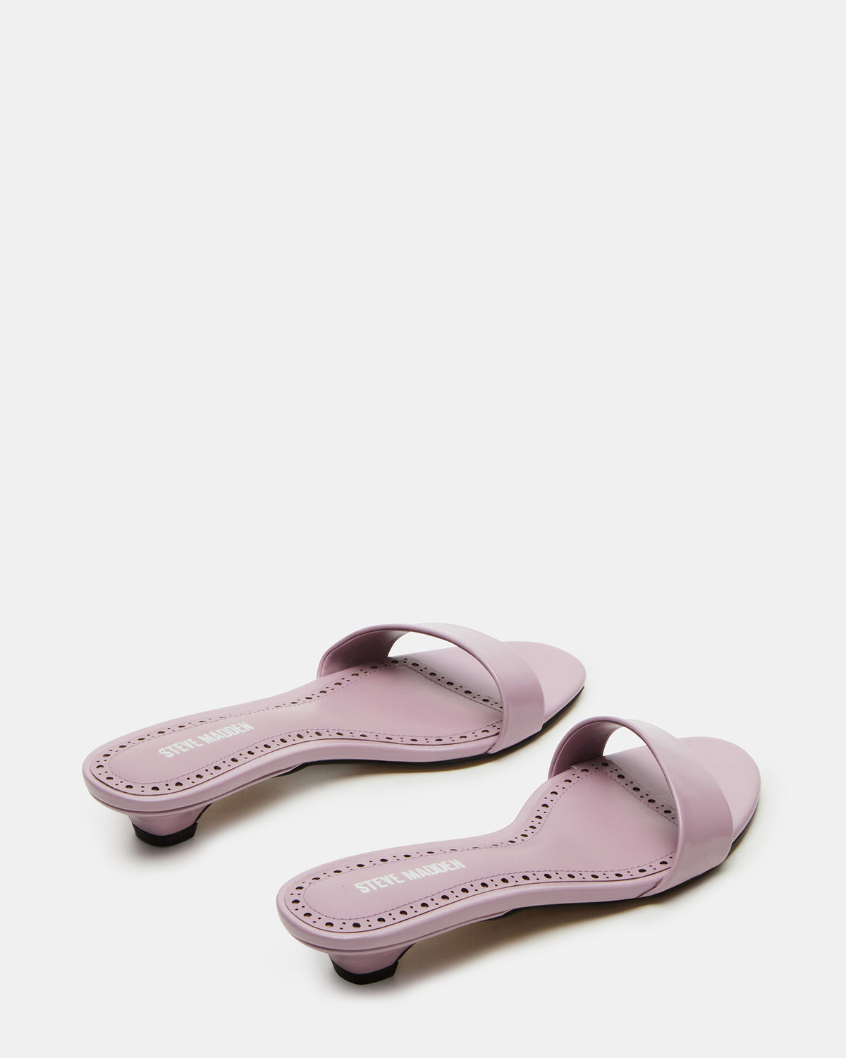 BERRY Pink Women's Mule Kitten Heel | Steve Madden