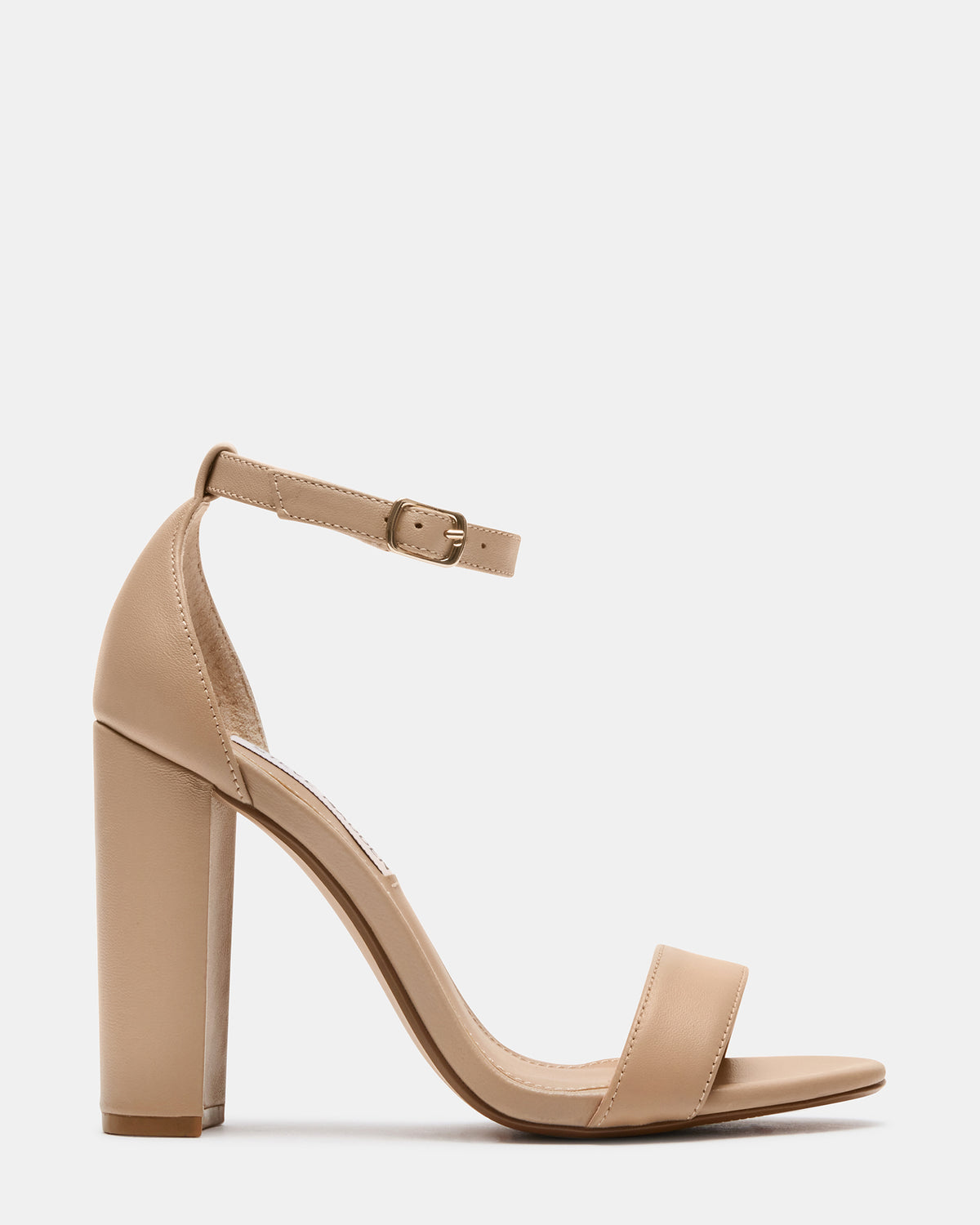 CARRSON Blush Leather Women's Heel | Steve Madden