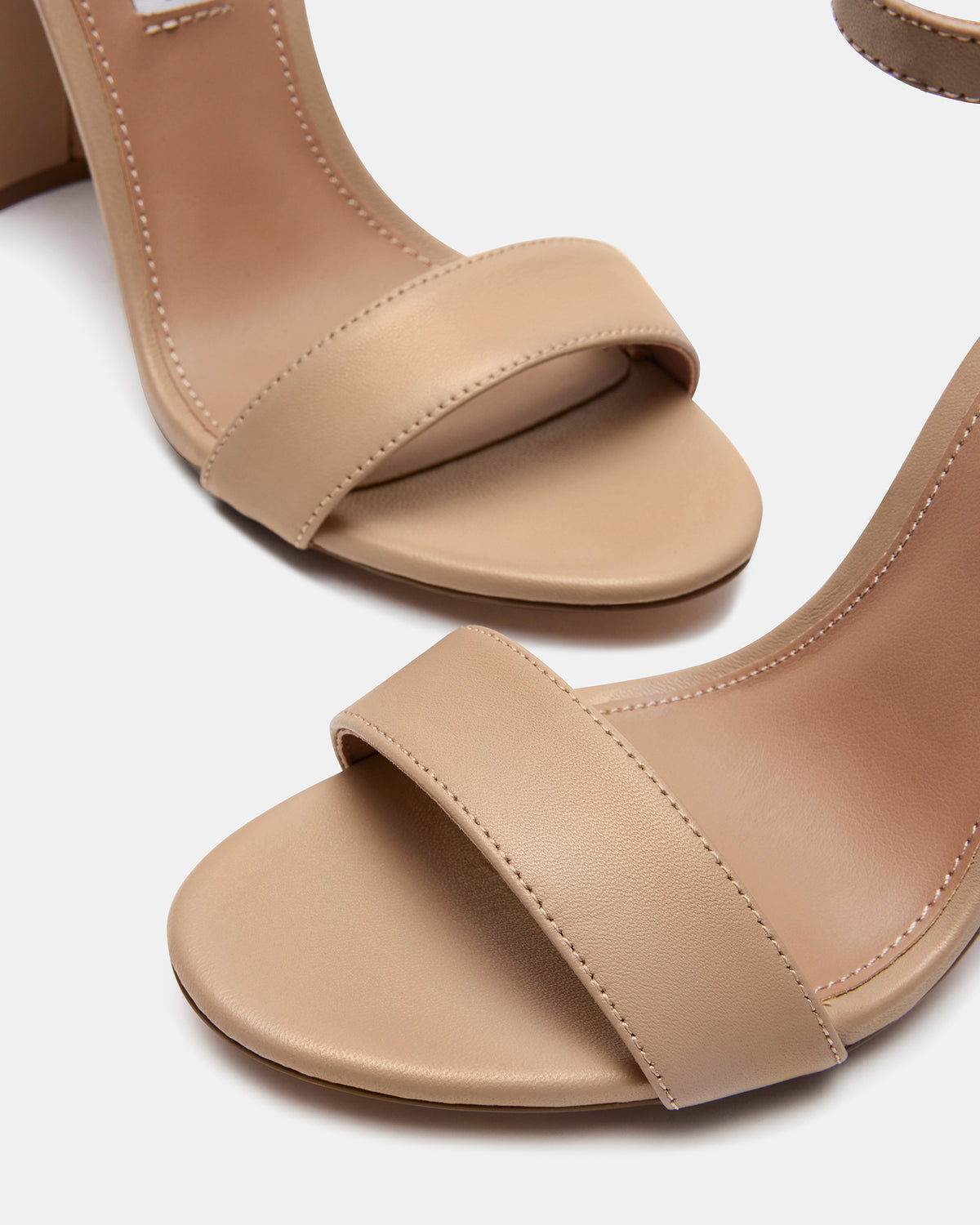 CARRSON Blush Leather Women's Heel | Steve Madden