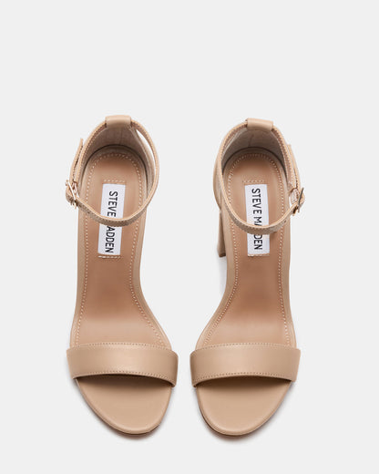 CARRSON Blush Leather Women's Heel | Steve Madden