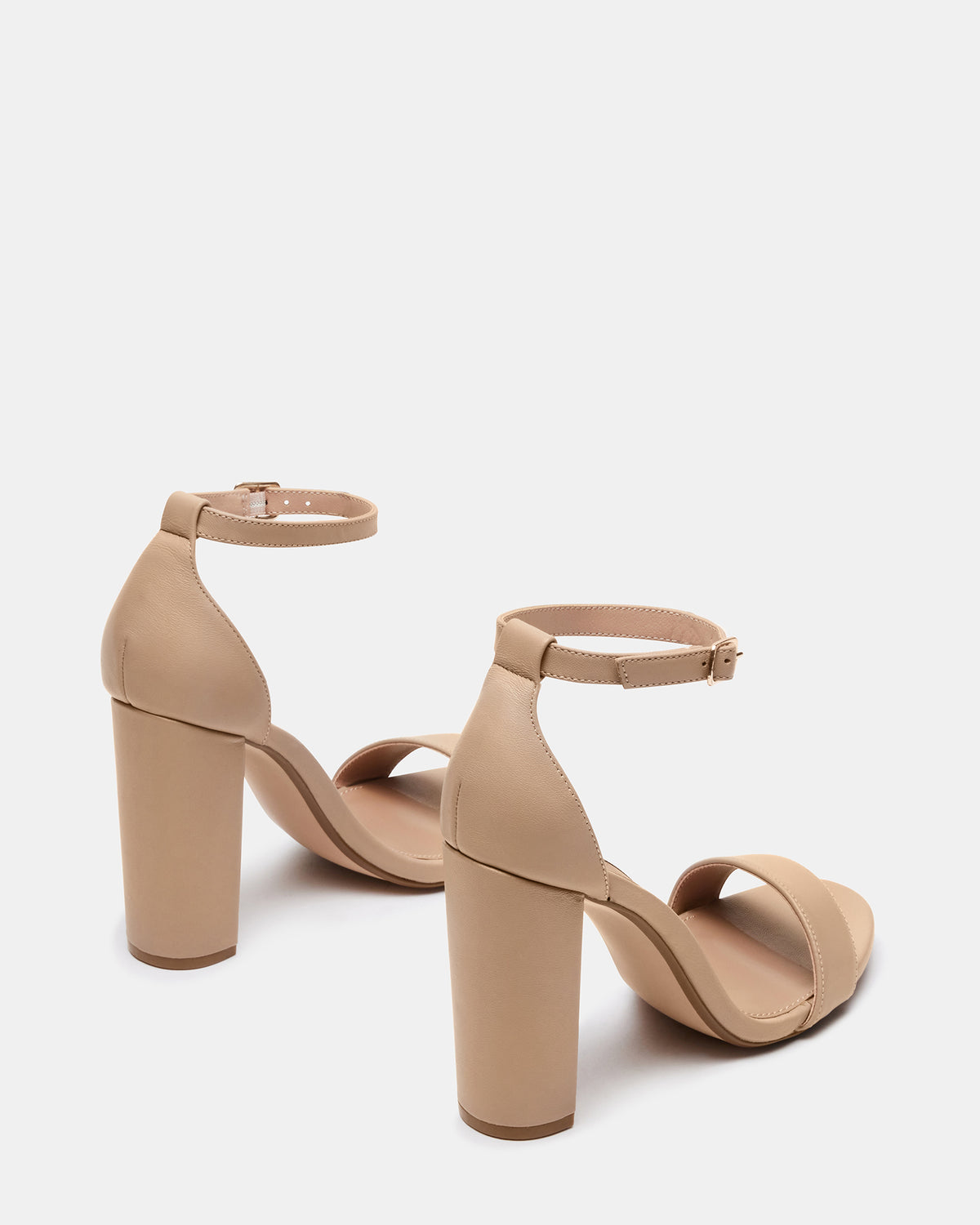 CARRSON Blush Leather Women's Heel | Steve Madden