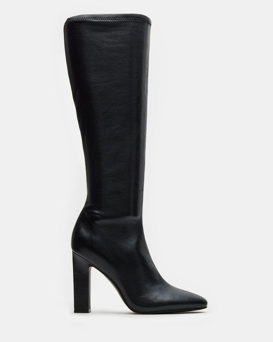 ARIA Black Women's Knee-High Women's Boot | Steve Madden
