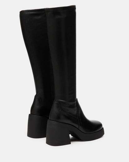 BERKLEIGH Black Women's Knee High Boot | Steve Madden