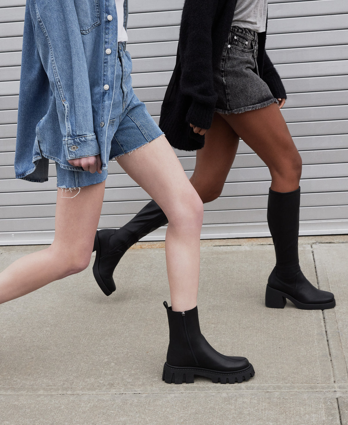 BERKLEIGH Black Women's Knee High Boot | Steve Madden