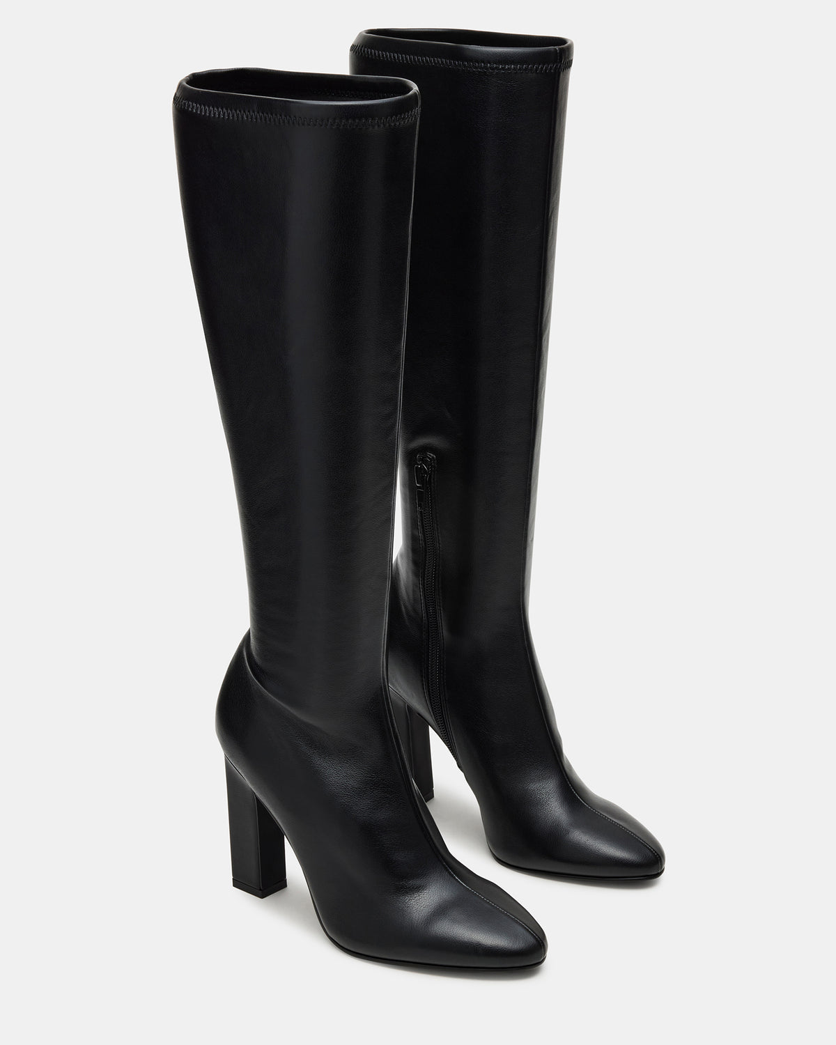 ARIA Black Wide Calf Knee-High Women's Boot | Steve Madden