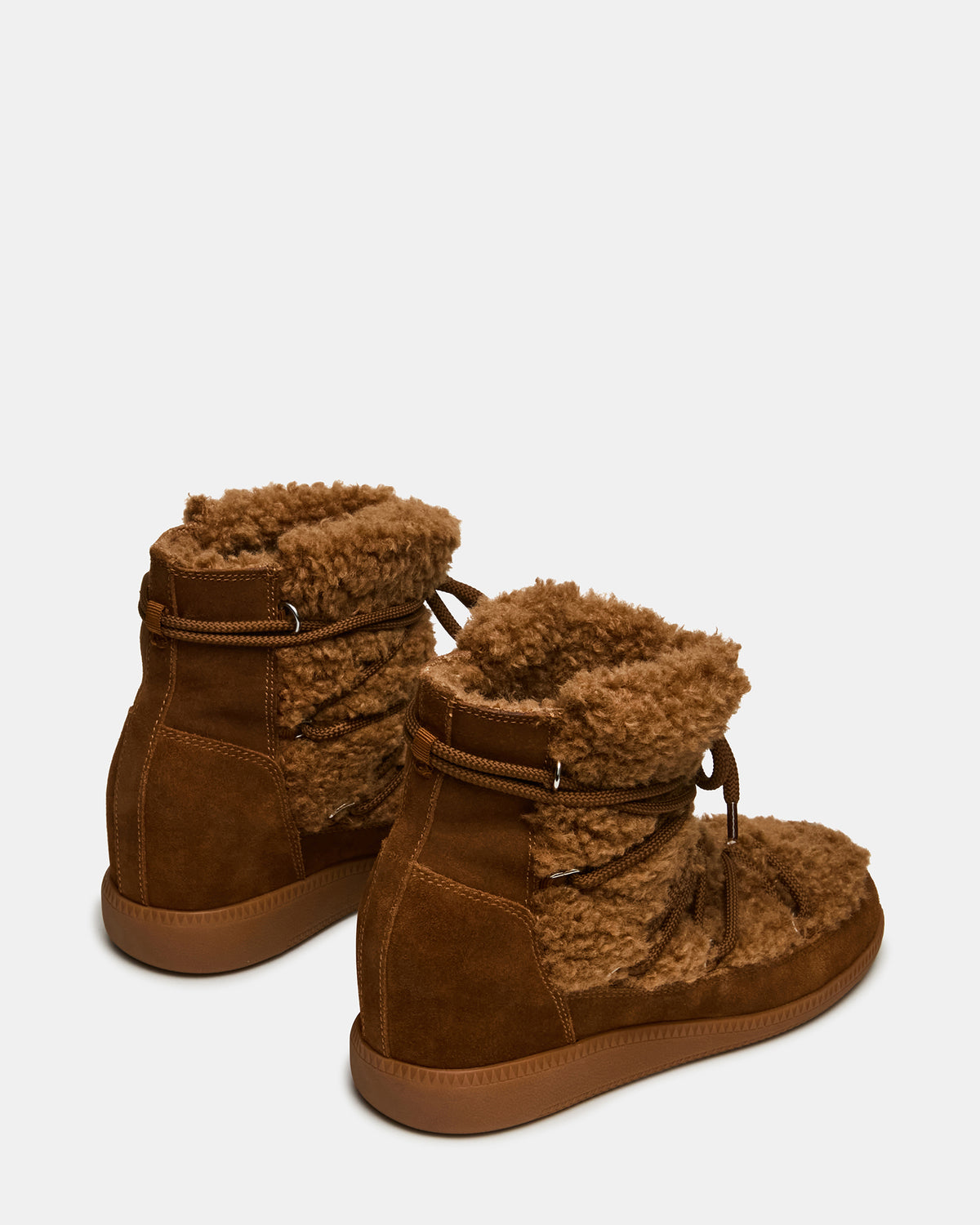 WYSTAN Chestnut Lace-Up Women's Ankle Boot | Steve Madden