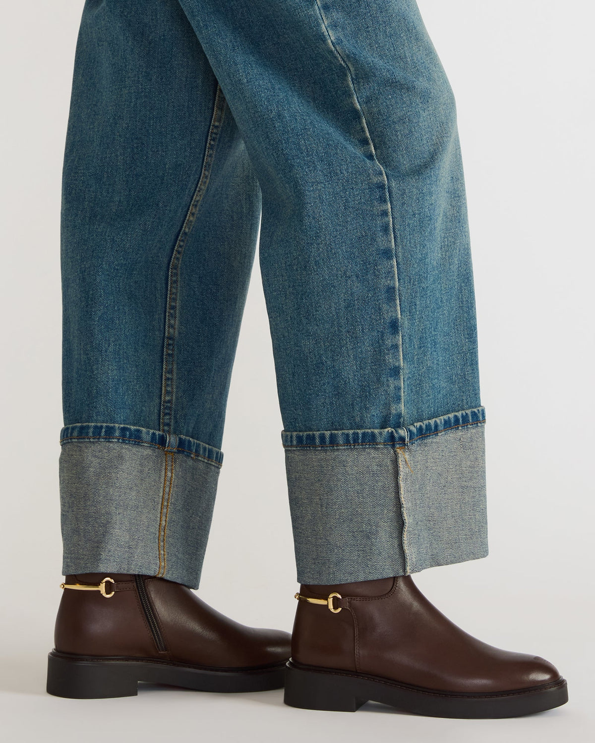 DIABLO Brown Leather Women's Ankle Boot | Steve Madden