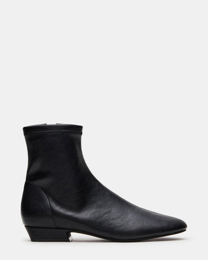 FINCH Black Round Toe Women's Ankle Boot | Steve Madden