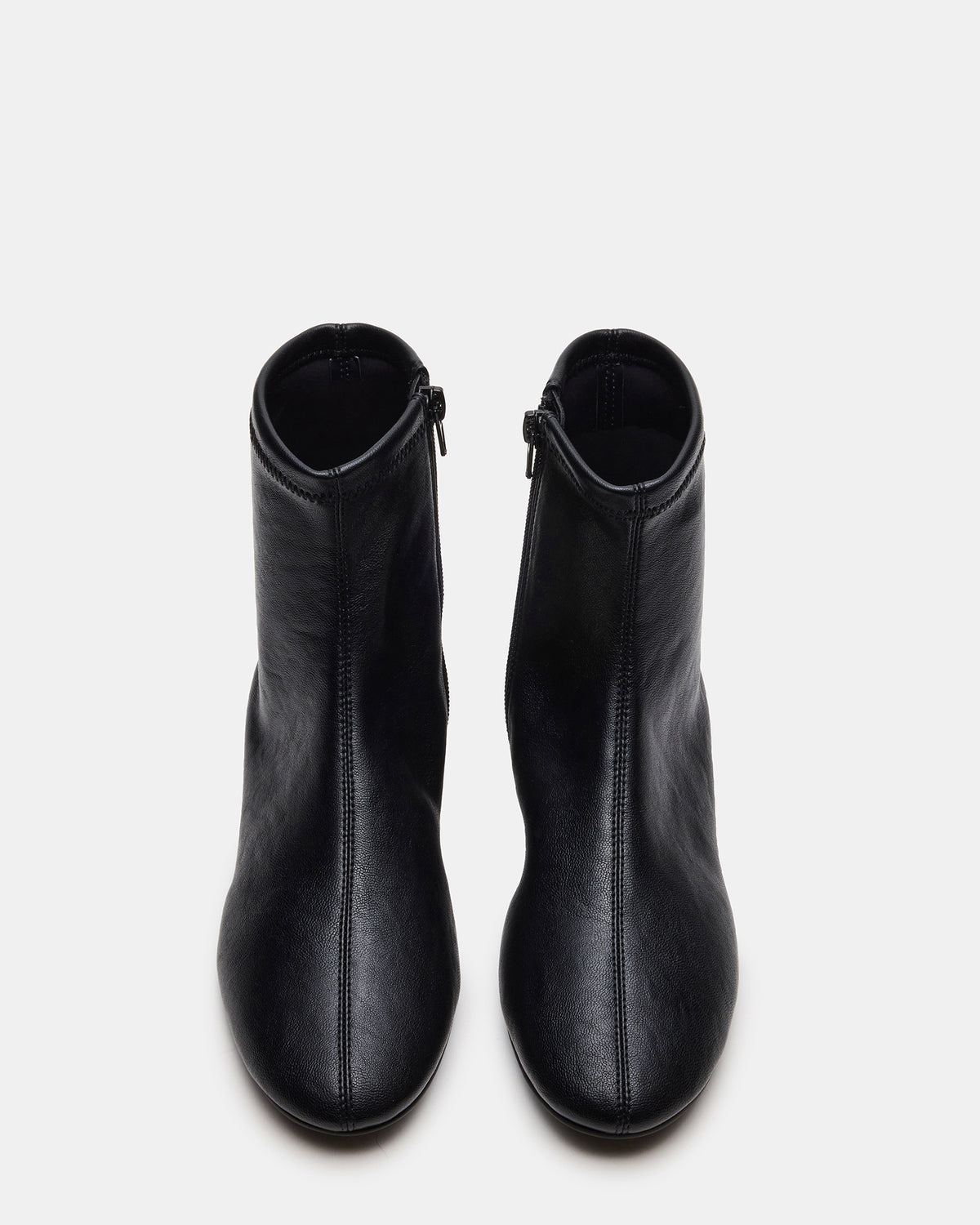 FINCH Black Round Toe Women's Ankle Boot | Steve Madden