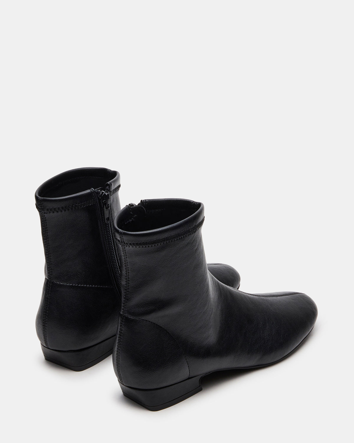 FINCH Black Round Toe Women's Ankle Boot | Steve Madden