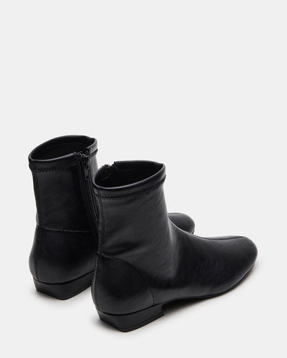 FINCH Black Round Toe Women's Ankle Boot | Steve Madden
