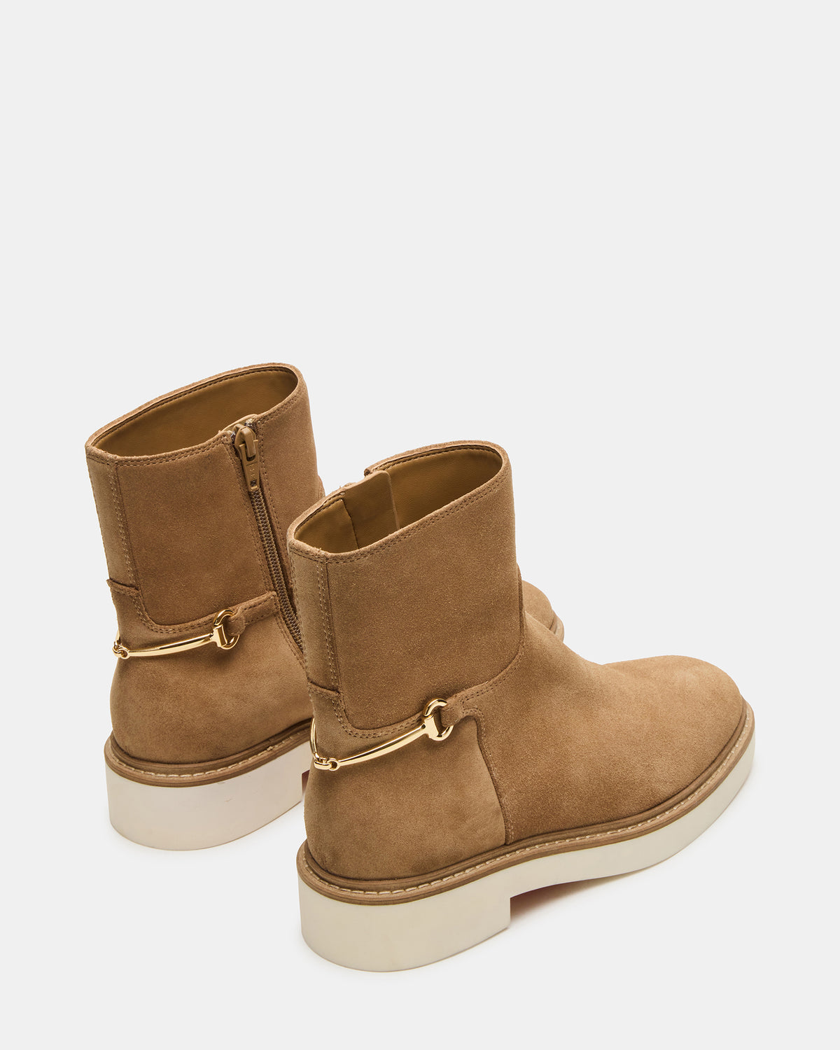 DIABLO Taupe Suede Women's Ankle Boot | Steve Madden