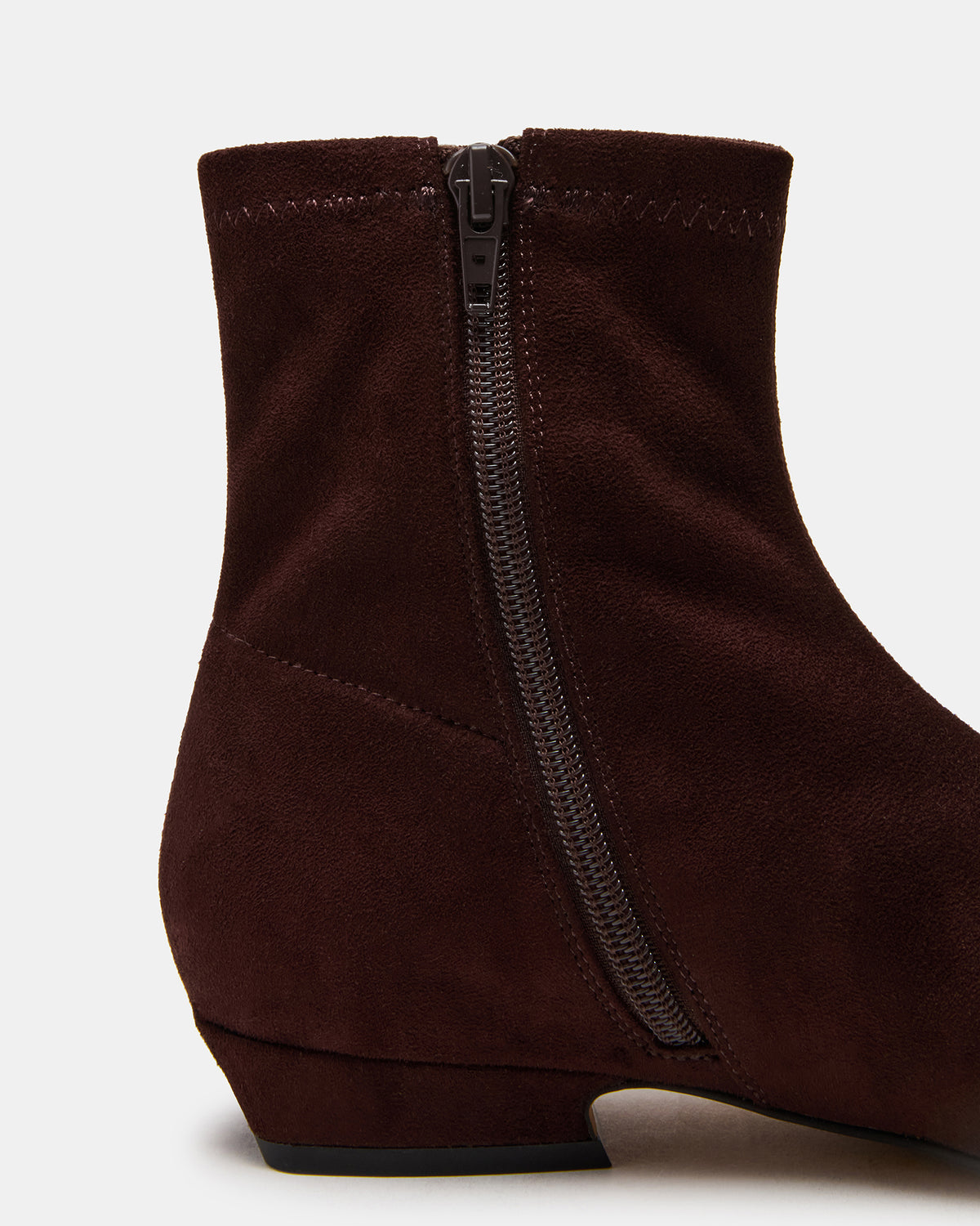 FINCH Brown Round Toe Women's Ankle Boot | Steve Madden