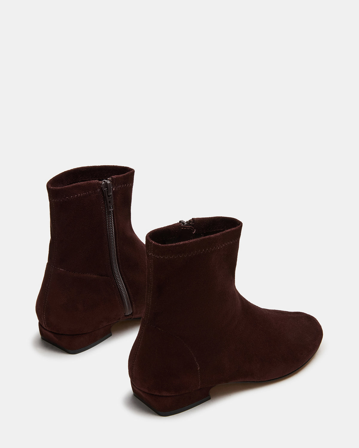 FINCH Brown Round Toe Women's Ankle Boot | Steve Madden