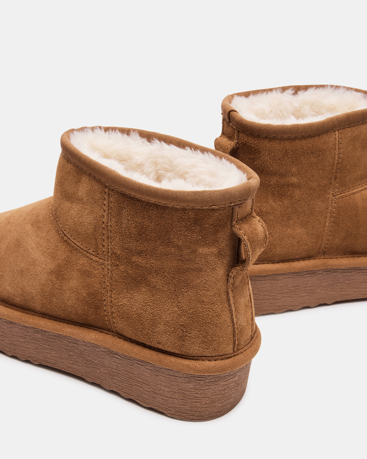 COMFY Chestnut Suede Women's Ankle Boot | Steve Madden