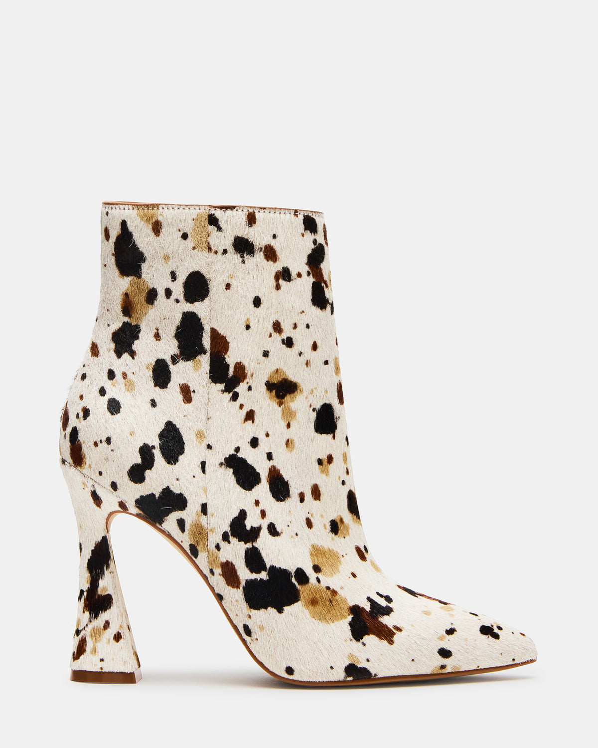BOLERO Tan Multi Pointed-Toe Heeled Women's Ankle Boot | Steve Madden