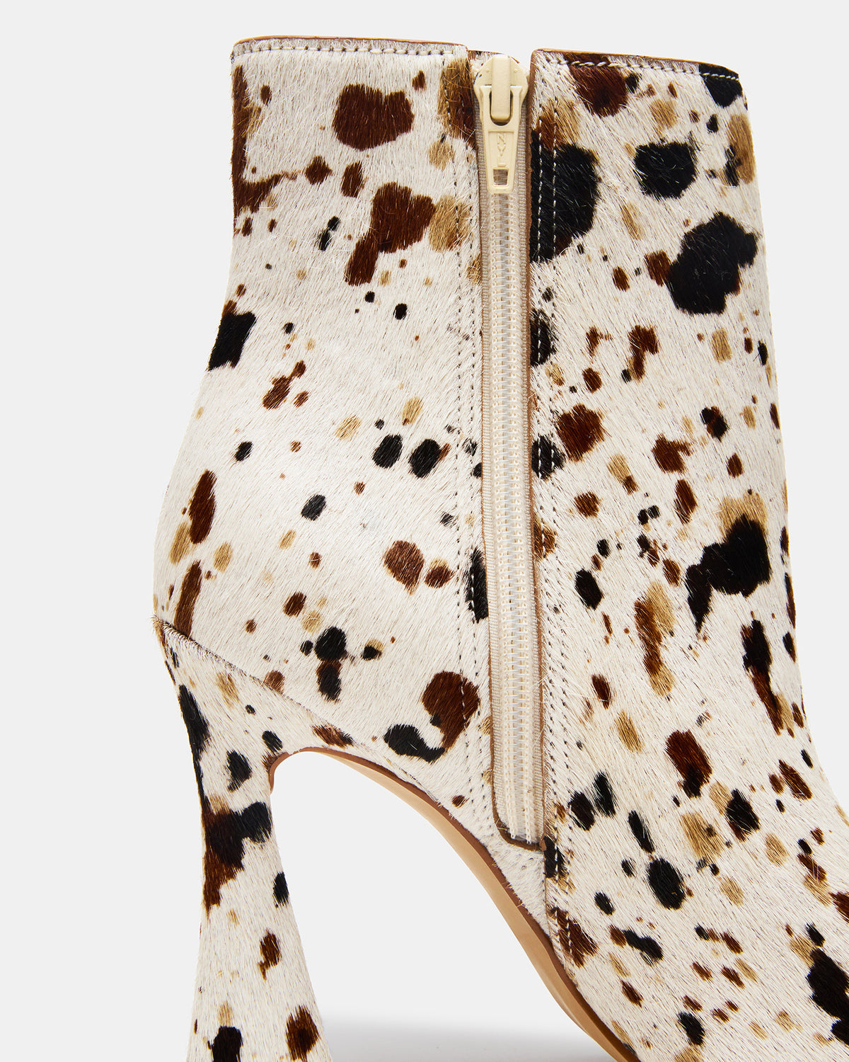 BOLERO Tan Multi Pointed-Toe Heeled Women's Ankle Boot | Steve Madden
