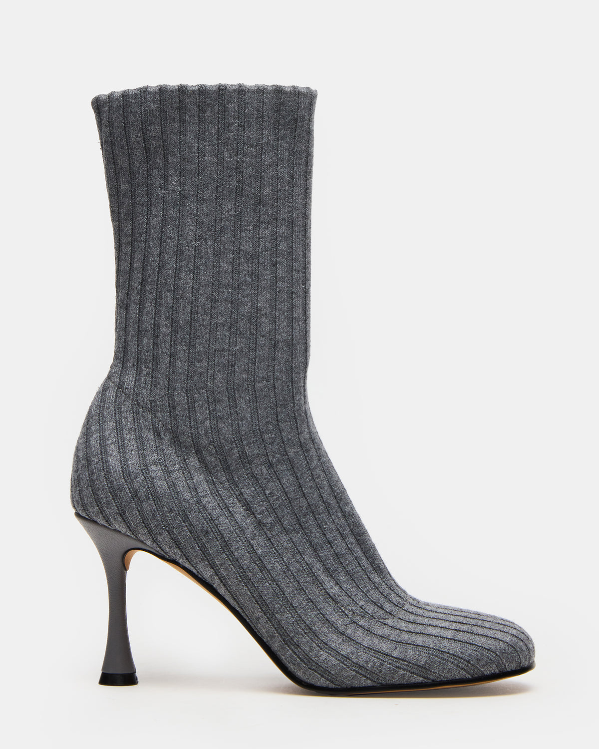 LORENZA Knit Grey Women's Ankle Boot | Steve Madden