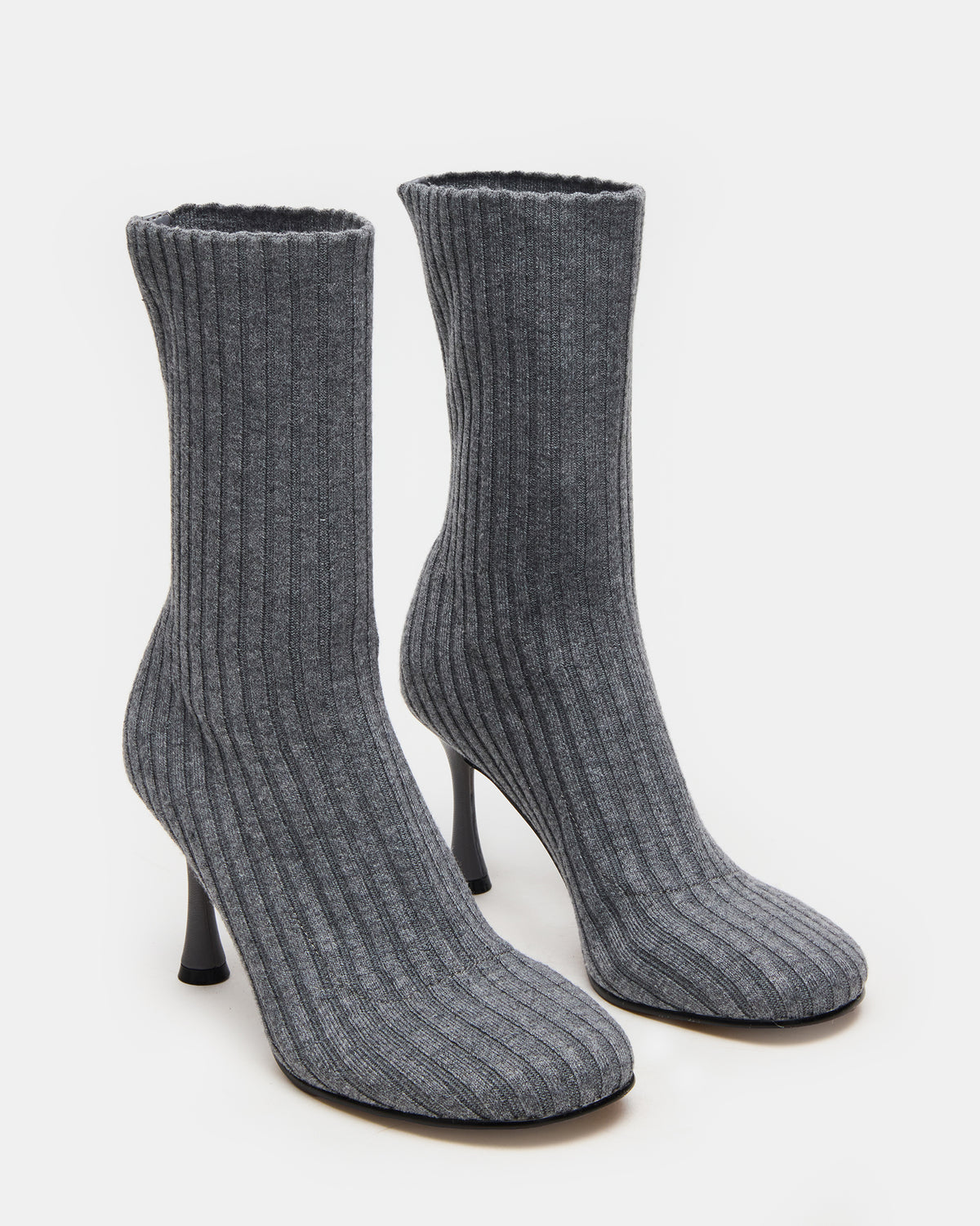 LORENZA Knit Grey Women's Ankle Boot | Steve Madden