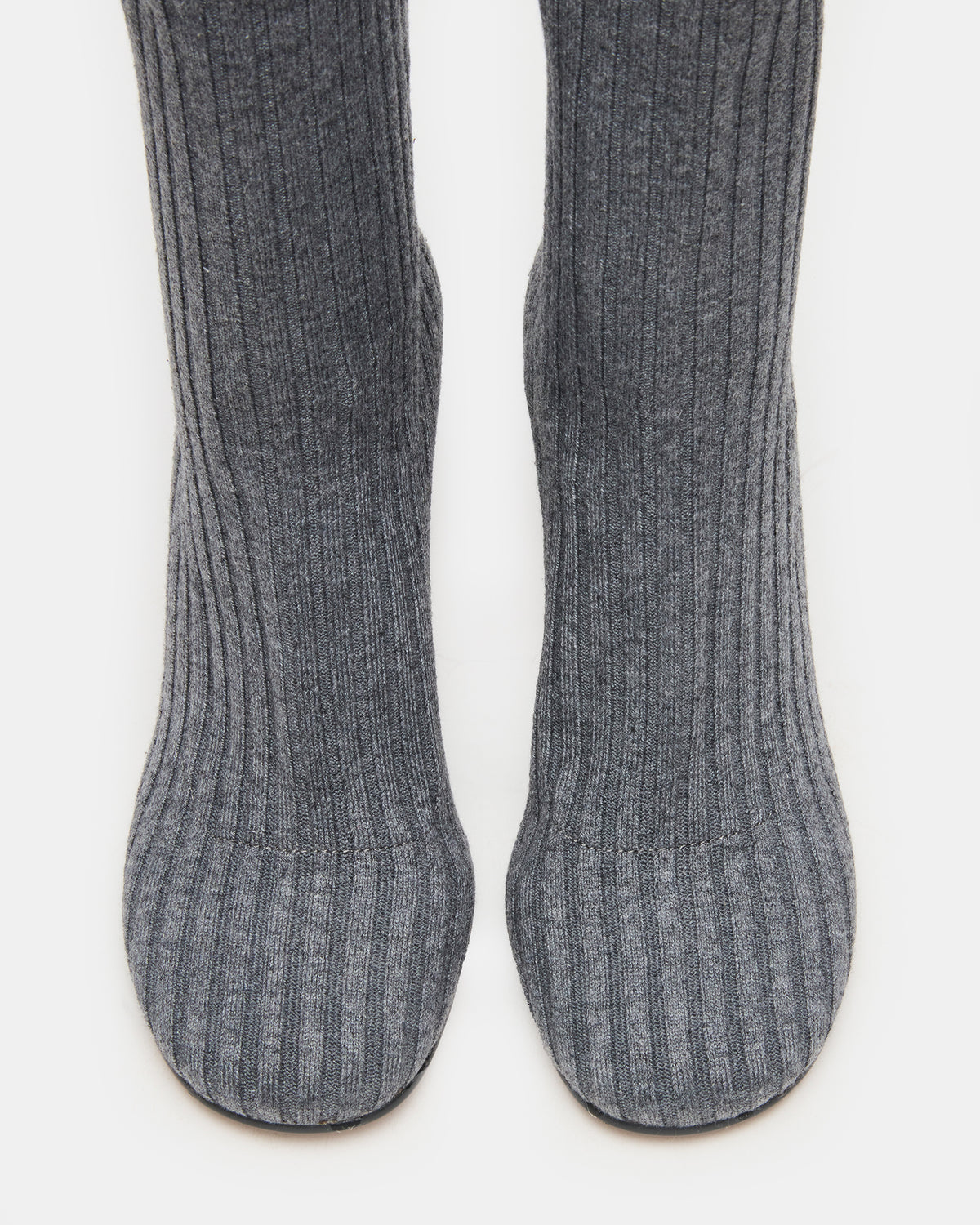 LORENZA Knit Grey Women's Ankle Boot | Steve Madden