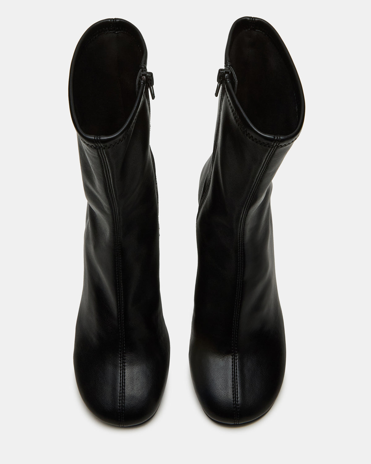 LORENZA Black Heeled Women's Ankle Boot | Steve Madden