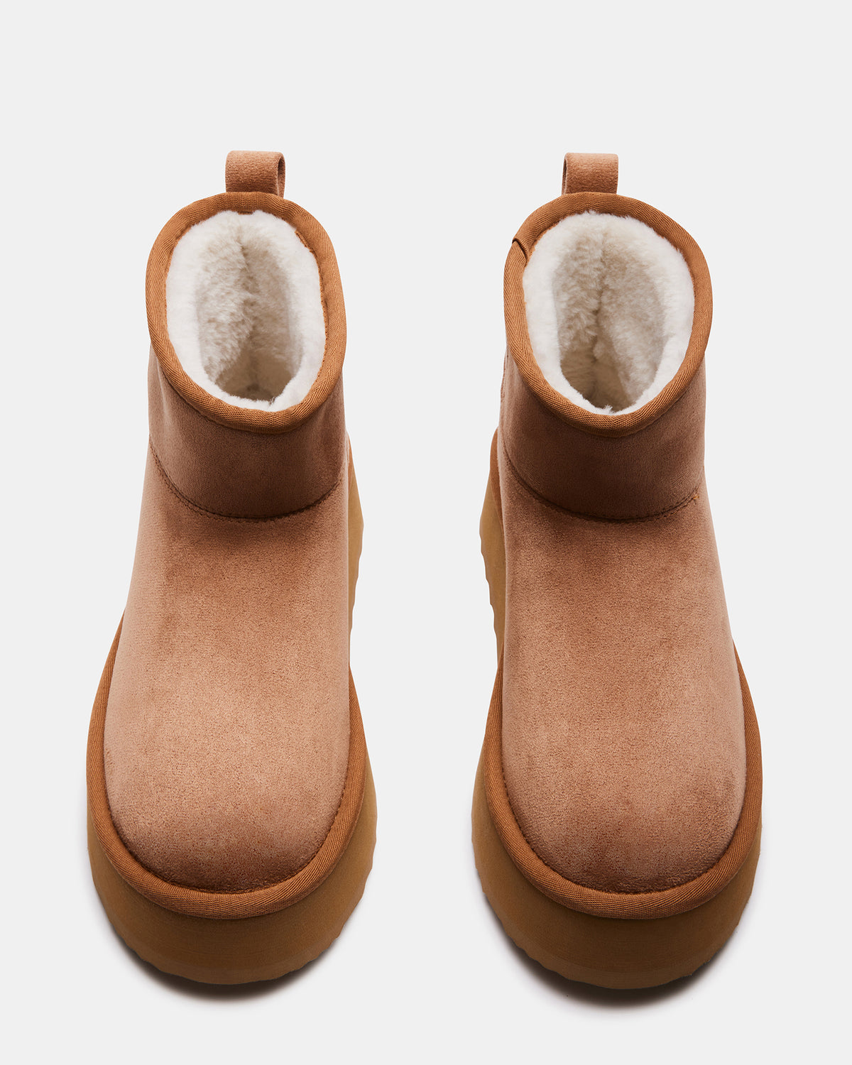CRUE Chestnut Faux Fur Lined Bootie | Women's Booties | Steve Madden