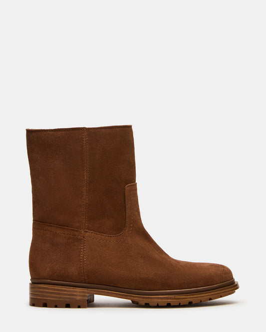 BATES Brown Suede Women's Boot | Steve Madden